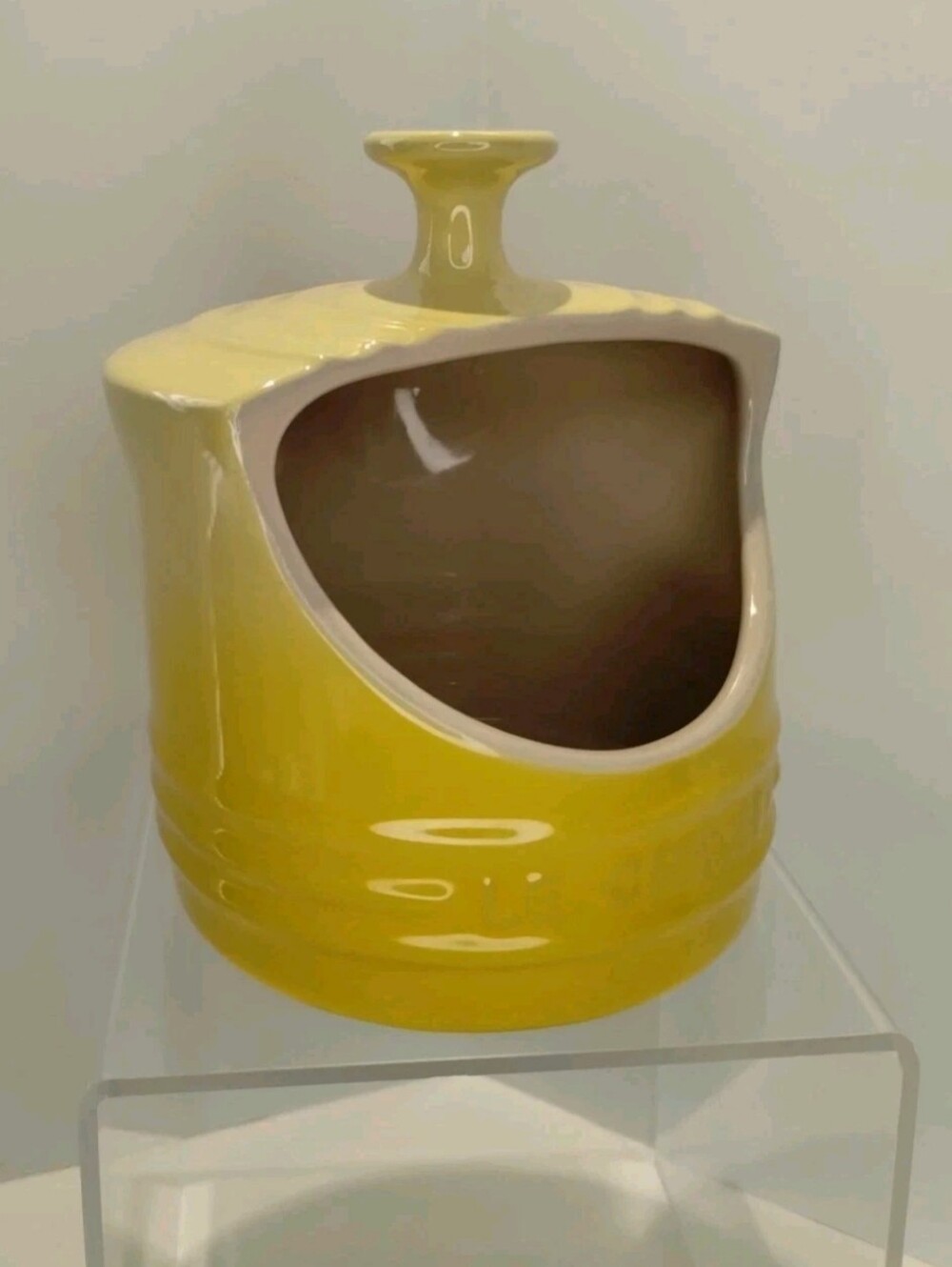 Le Creuset Salt Keeper Crock Soleil Yellow 10 oz 0.3 L Stoneware RETIRED